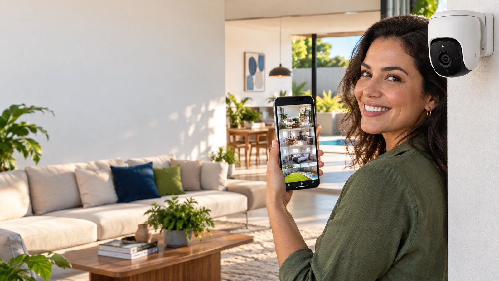 Câmera de segurança com acompanhamento pelo celular